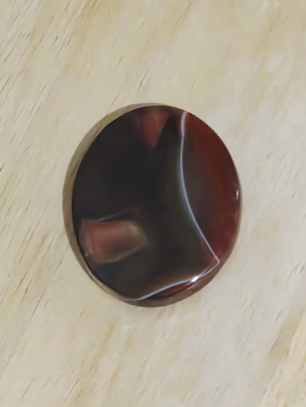 *4 for $20* Agate Worry Palm Stone